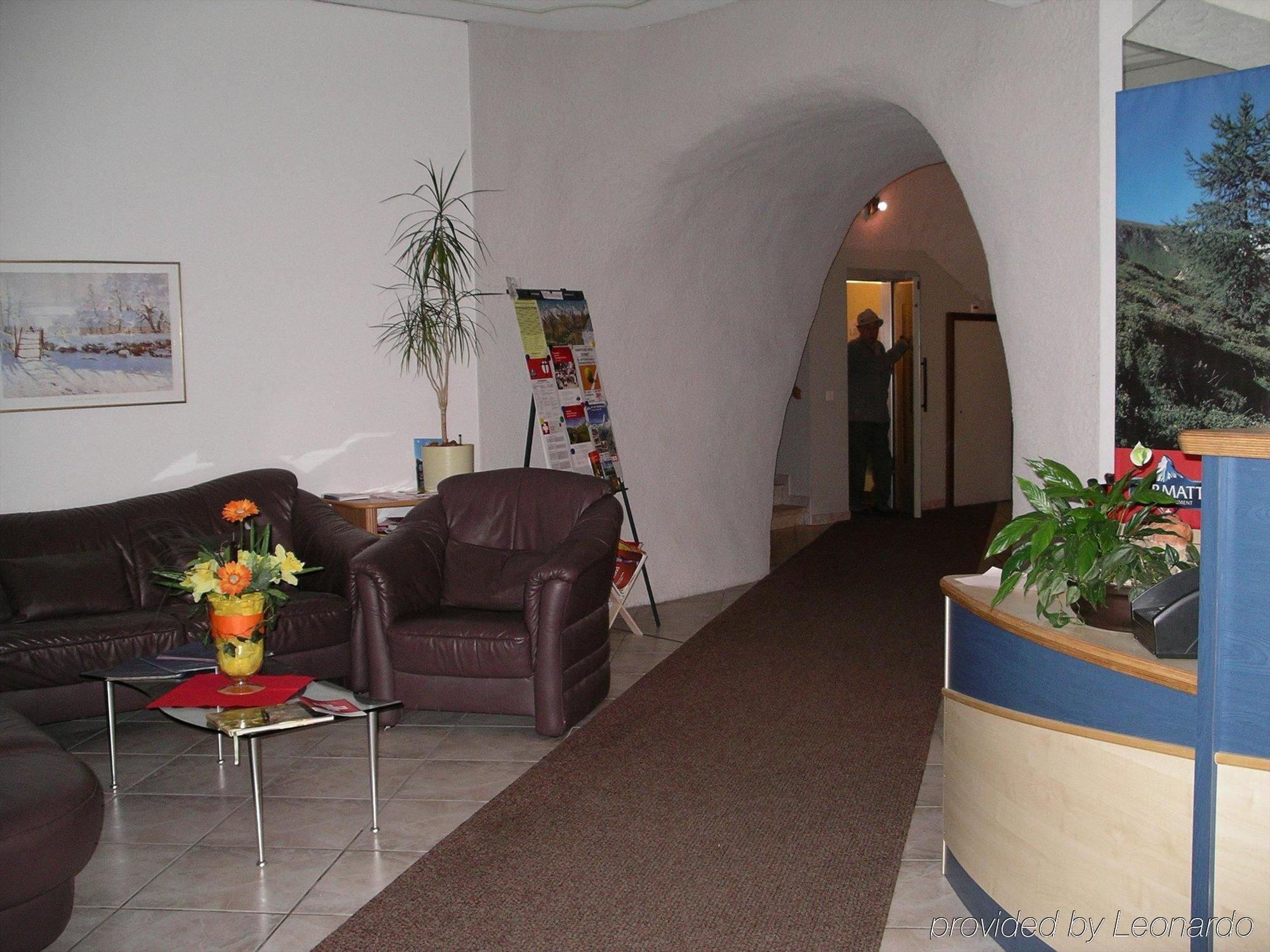 Artist Apartments & Hotel Garni Zermatt Beltér fotó