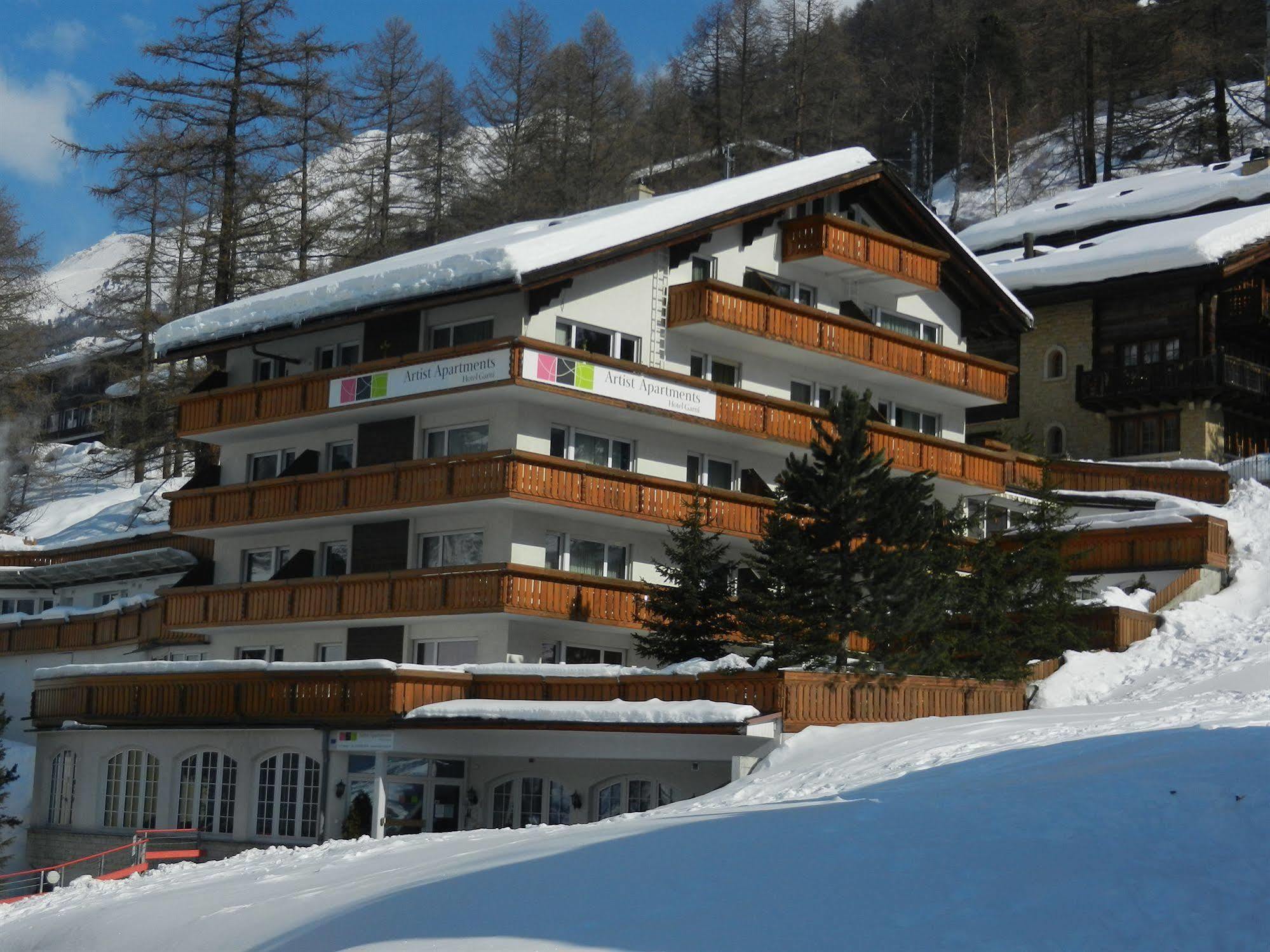 Artist Apartments & Hotel Garni Zermatt Kültér fotó